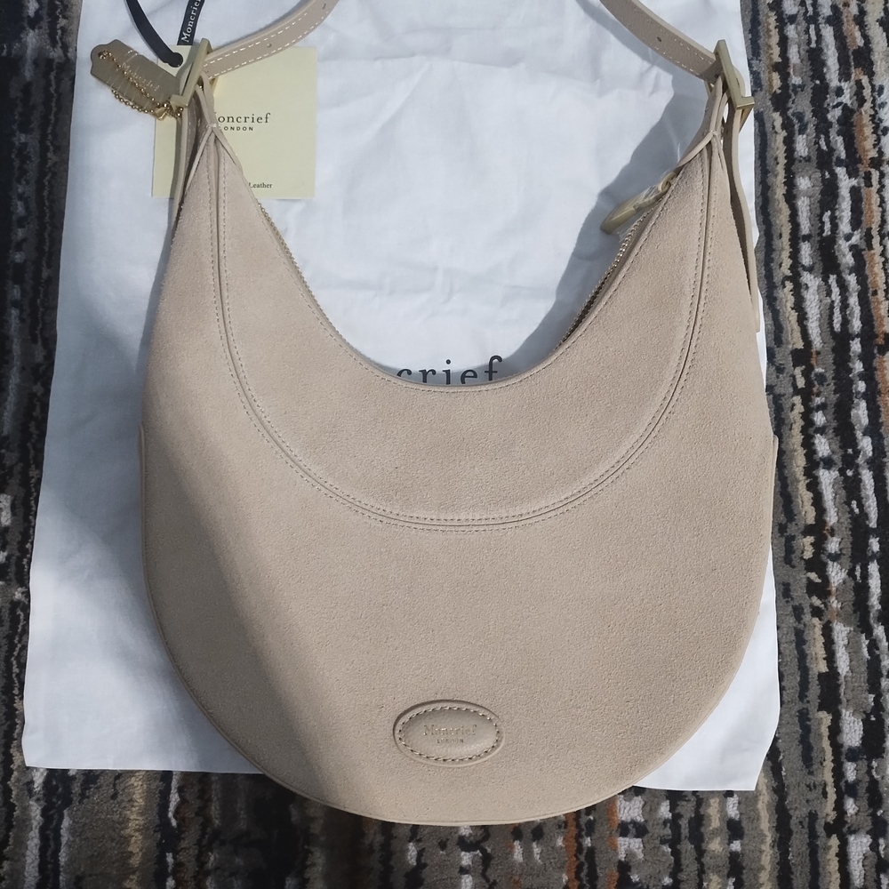 Beige Hobo Bag